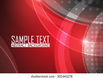 Red abstract background