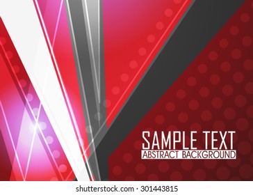 Red abstract background