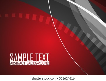 Red abstract background