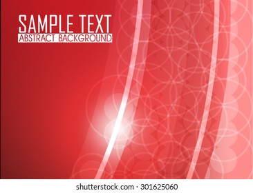 Red abstract background