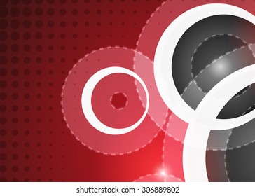 Red abstract background