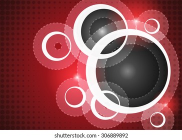 Red abstract background