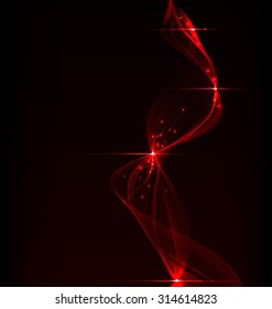 red abstract background 