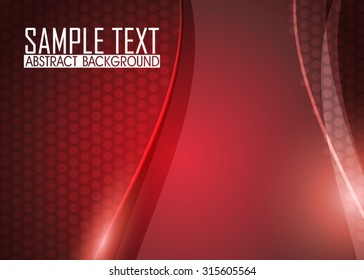 Red abstract background