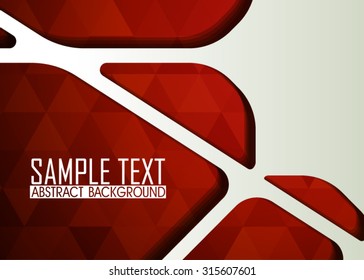 Red abstract background