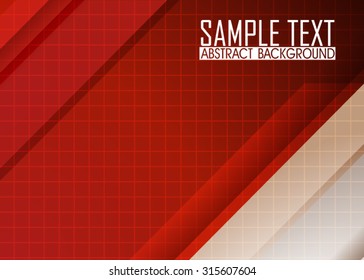 Red abstract background