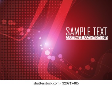 Red abstract background