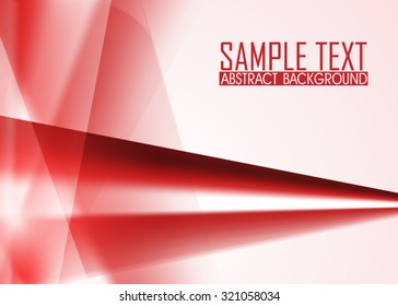 Red abstract background