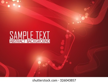 Red abstract background