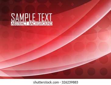 Red abstract background