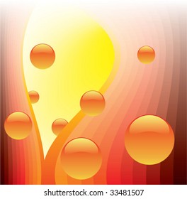 red abstract background