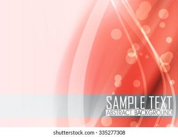 Red abstract background
