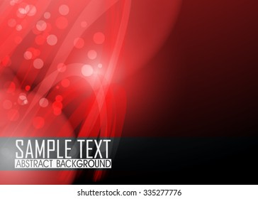 Red abstract background