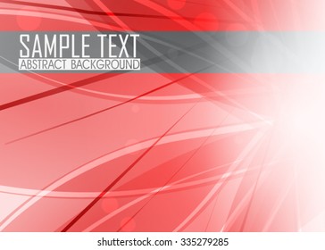 Red abstract background