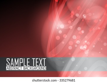 Red abstract background