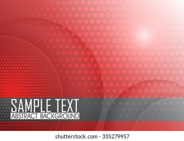 Red abstract background