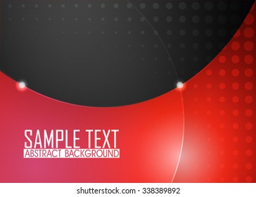 Red abstract background