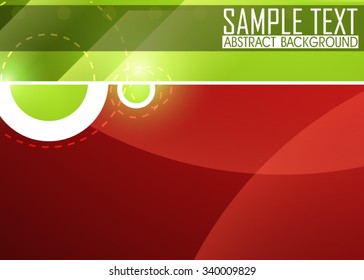 Red abstract background