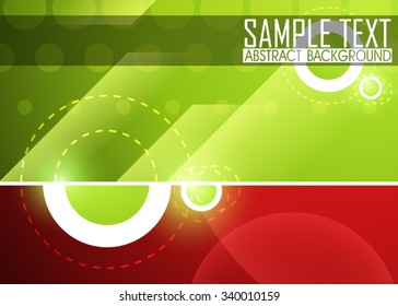 Red abstract background