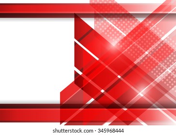 Red abstract background