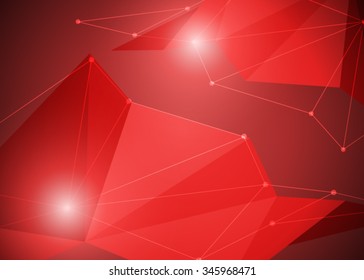 Red abstract background