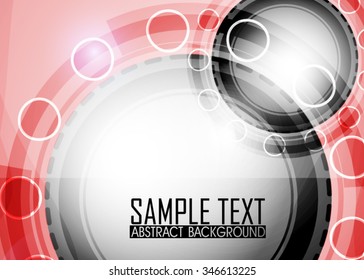 Red abstract background