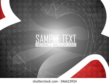 Red abstract background