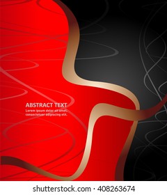 Red abstract background
