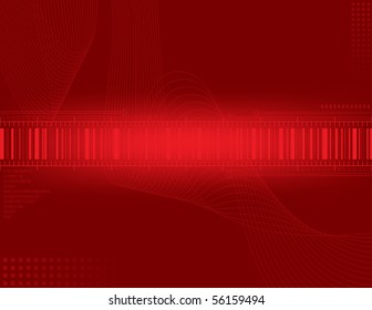 Red abstract background