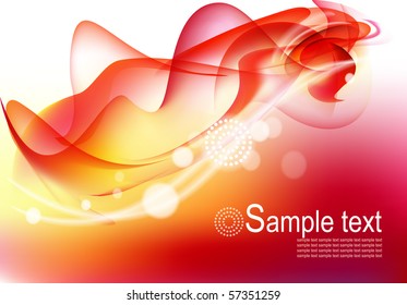 Red abstract background