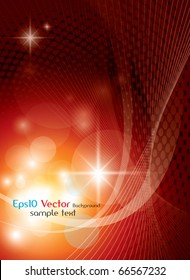 red abstract background
