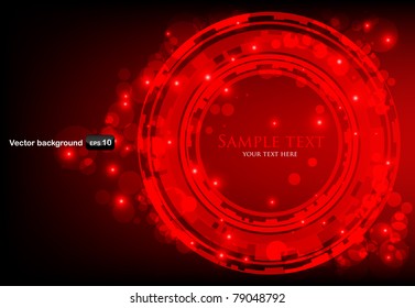 red abstract background
