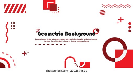 red abstract background 
for banner