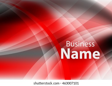Red abstract background for business card or banner