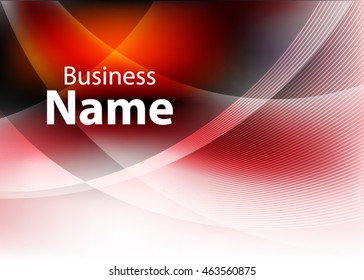 Red abstract background for business card or banner