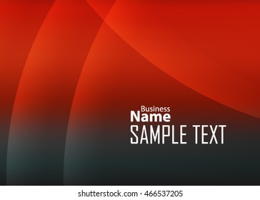 Red abstract background for business card or banner