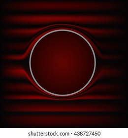 Red abstract background cloth or liquid waves illustration of  silk texture satin  wallpaper design elegant curves material eps 10