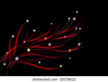 red abstract background, cover template layout, business flyer