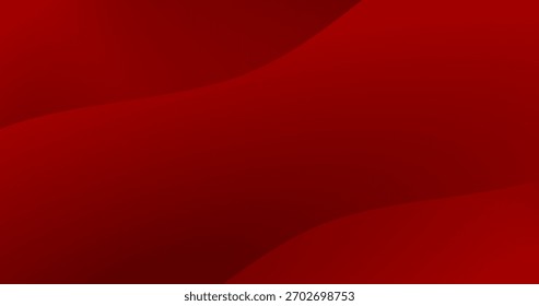 Red abstract background with Curve Mesh for graphic design Element and Copy Space