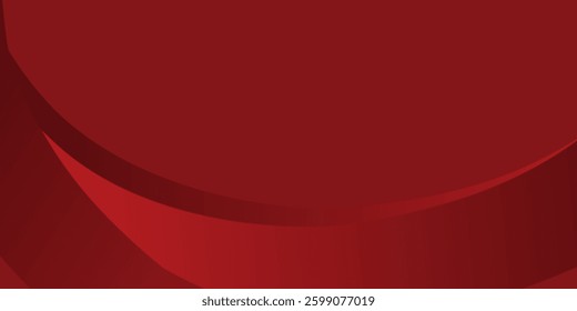 red abstract background with curved layered shapes. A bold and modern design, perfect for branding, presentations, or graphic projects.