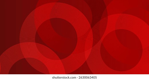 Red abstract background with curved linear elements and gradient tones, creating a modern and dynamic visual style.eps10