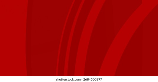 Red abstract background with curved lines, perfect for business cards, digital banners, modern brochure covers	
