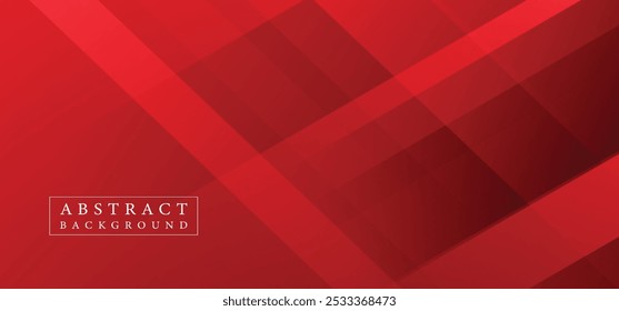 Vermelho abstrato plano de fundo design. pode ser usado para banner, layout, relatório anual, web design. Vetor Eps10