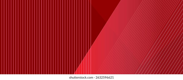 Red abstract background design. can be used for banner, layout, annual report, web design concept. Eps10 vector