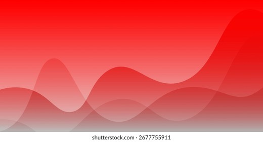 Red abstract background diagonal geometric shape with wave. Modern fiber textured vector