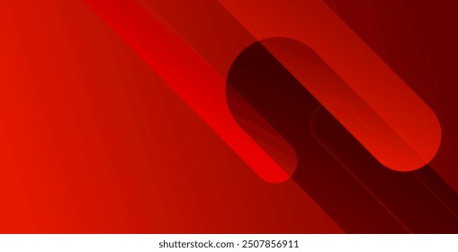 Red abstract background with diagonal lines , red geometric background 