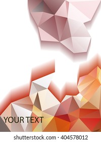 Red abstract background with drop shadows . template for business ideas ,brochures , flyers , reports , presentations