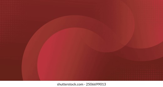 Red abstract background. Dynamic circle shape composition, Modern and Creative Trend Design. eps10