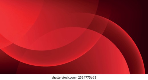 Fondo abstracto rojo. Composición dinámica de la forma. Vector Abstractas EPS10