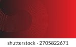 Red abstract background. Dynamic shapes composition.